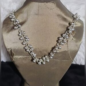 Elegant Silver Bell Necklace